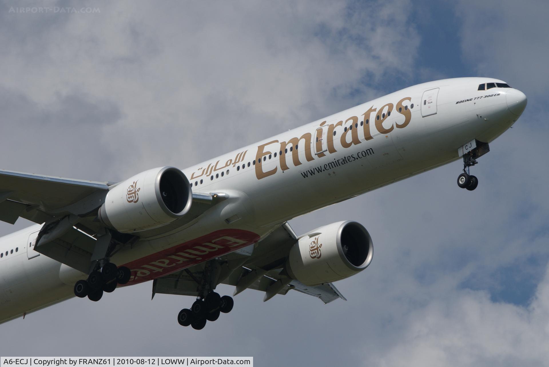 A6-ECJ, 2008 Boeing 777-31H/ER C/N 35583, Emirates Airlines