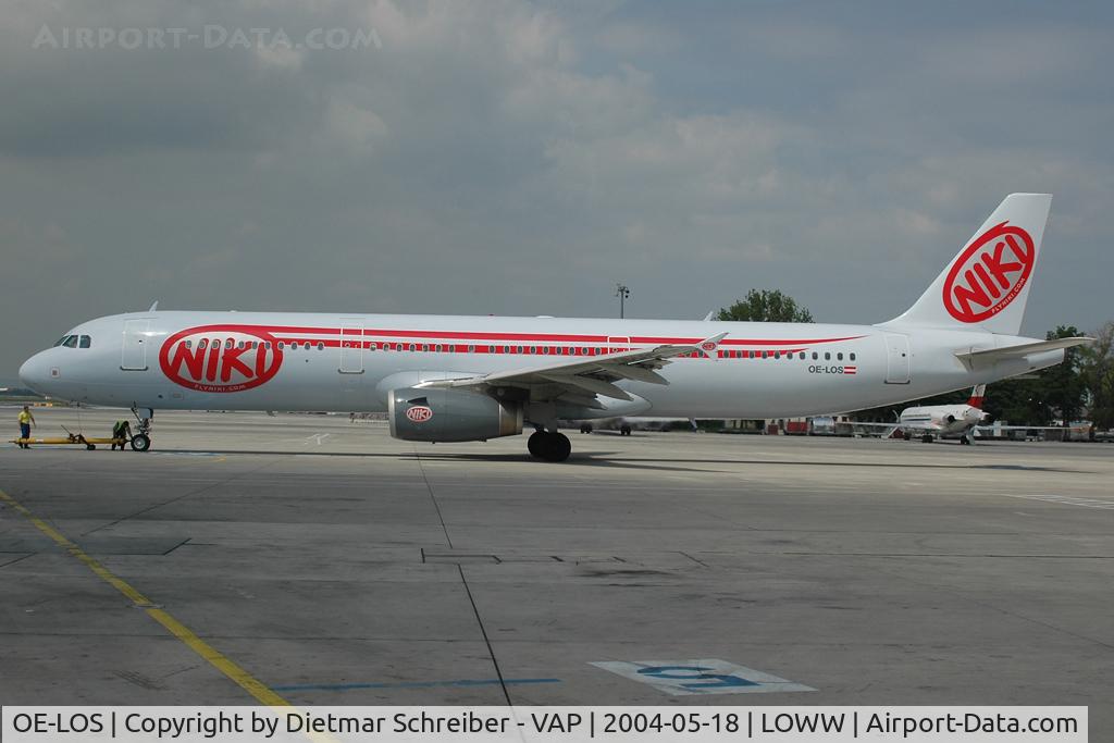 OE-LOS, 2001 Airbus A321-231 C/N 1487, Fly Niki Airbus 321