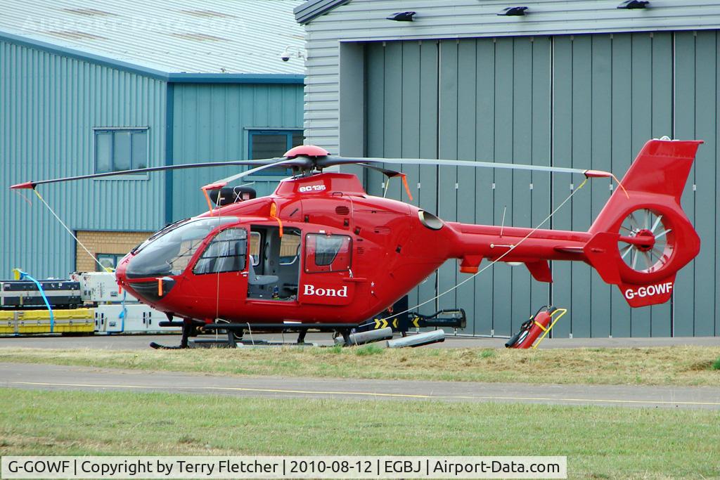 G-GOWF, 2009 Eurocopter EC-135T-2+ C/N 0785, 2009 Eurocopter Deutschland Gmbh EC135 T2+, c/n: 0785 at Staverton