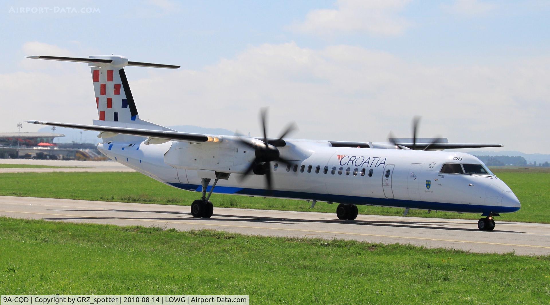 9A-CQD, 2009 De Havilland Canada DHC-8-402Q Dash 8 C/N 4260, ...