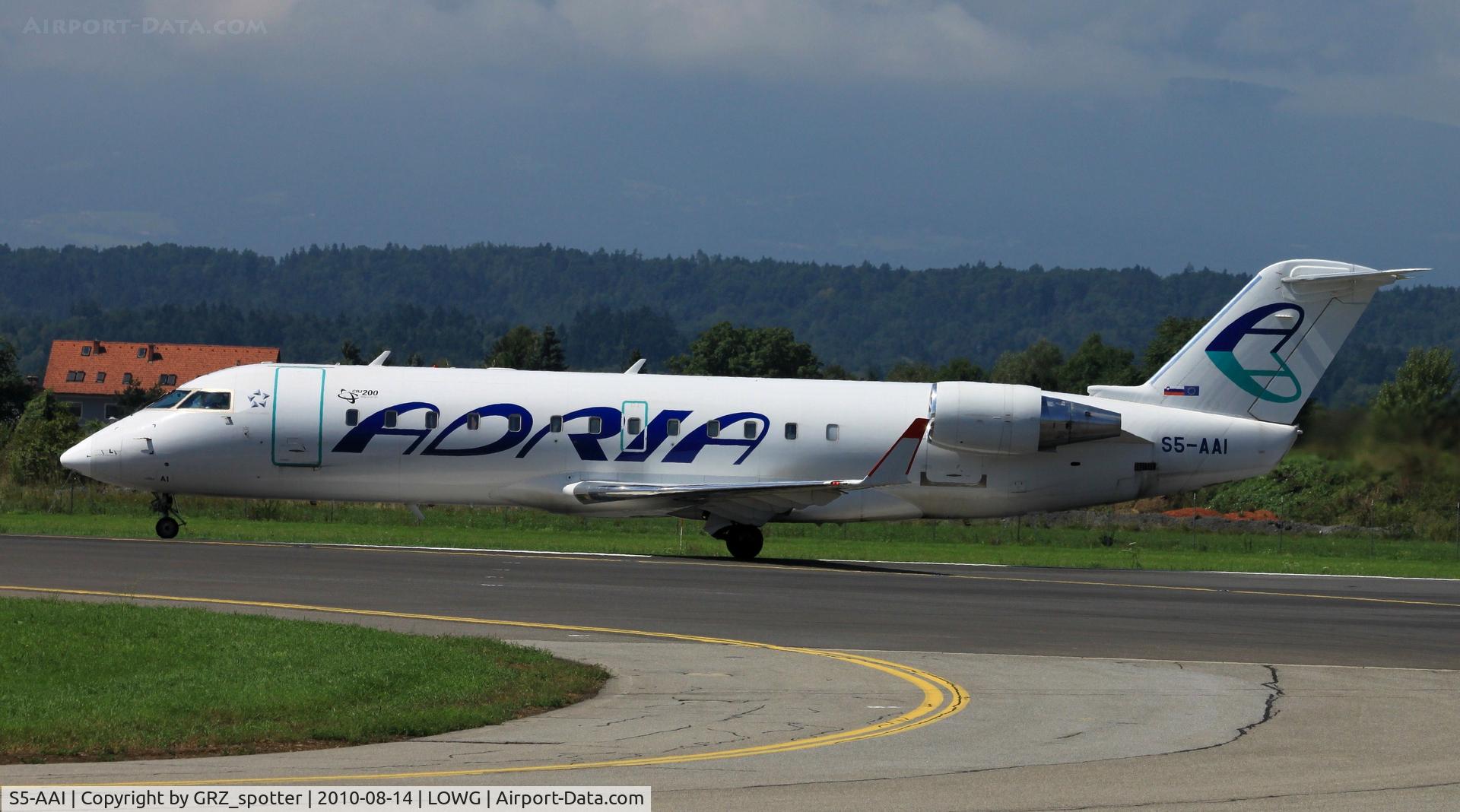 S5-AAI, 1998 Canadair CRJ-200LR (CL-600-2B19) C/N 7248, ...