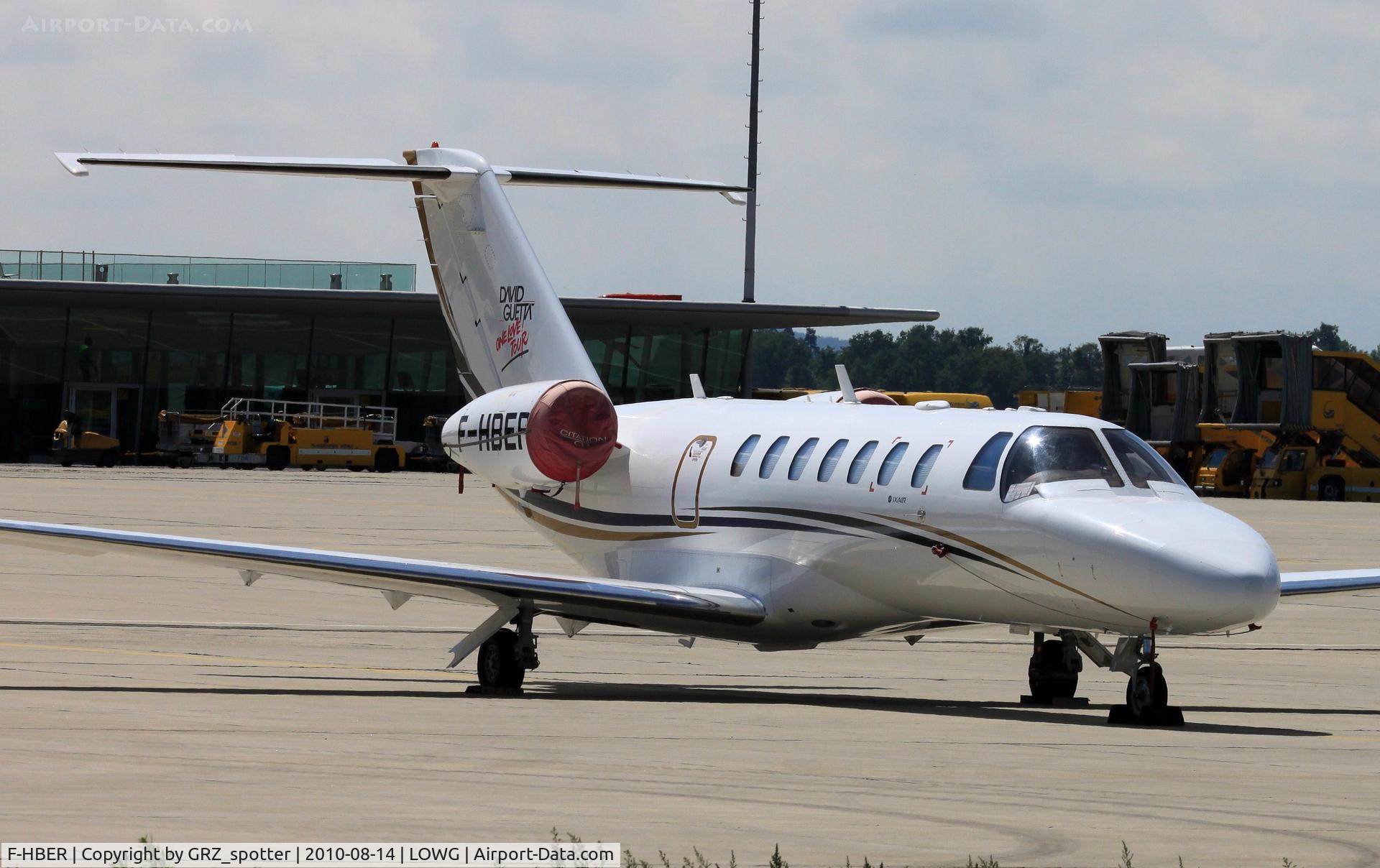 F-HBER, 2007 Cessna 525B CitationJet CJ3 C/N 525B-0183, David Guetta's privat jet