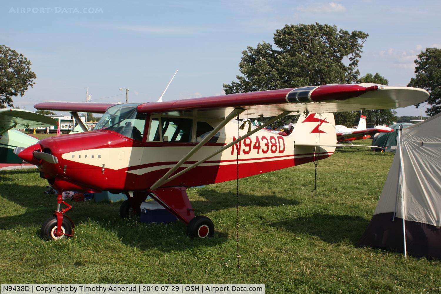 N9438D, 1958 Piper PA-22-160 Tri Pacer C/N 22-6412, 1958 Piper PA-22-160, c/n: 22-6412