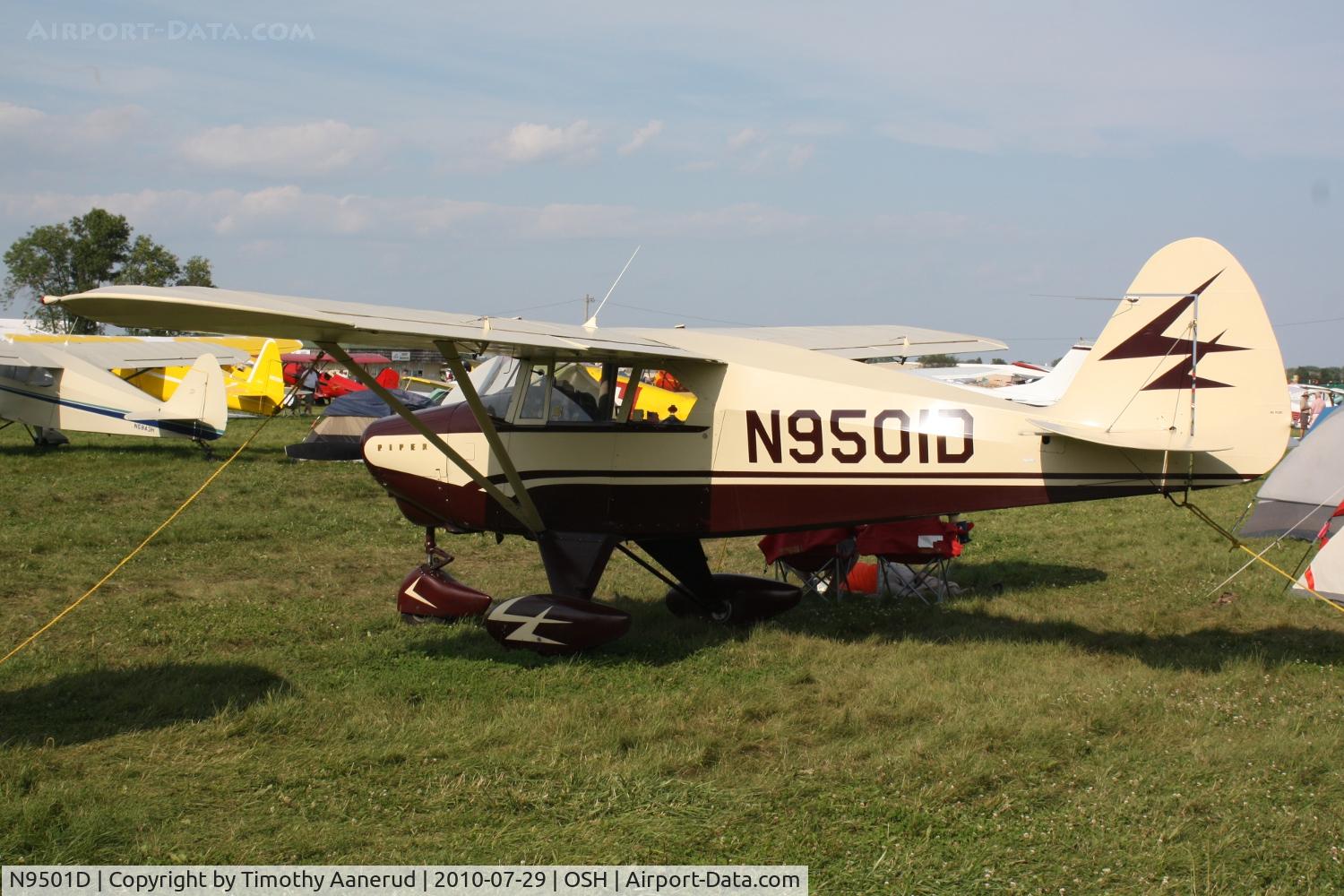 N9501D, 1958 Piper PA-22-160 Tri Pacer C/N 22-6416, 1958 Piper PA-22-160, c/n: 22-6416