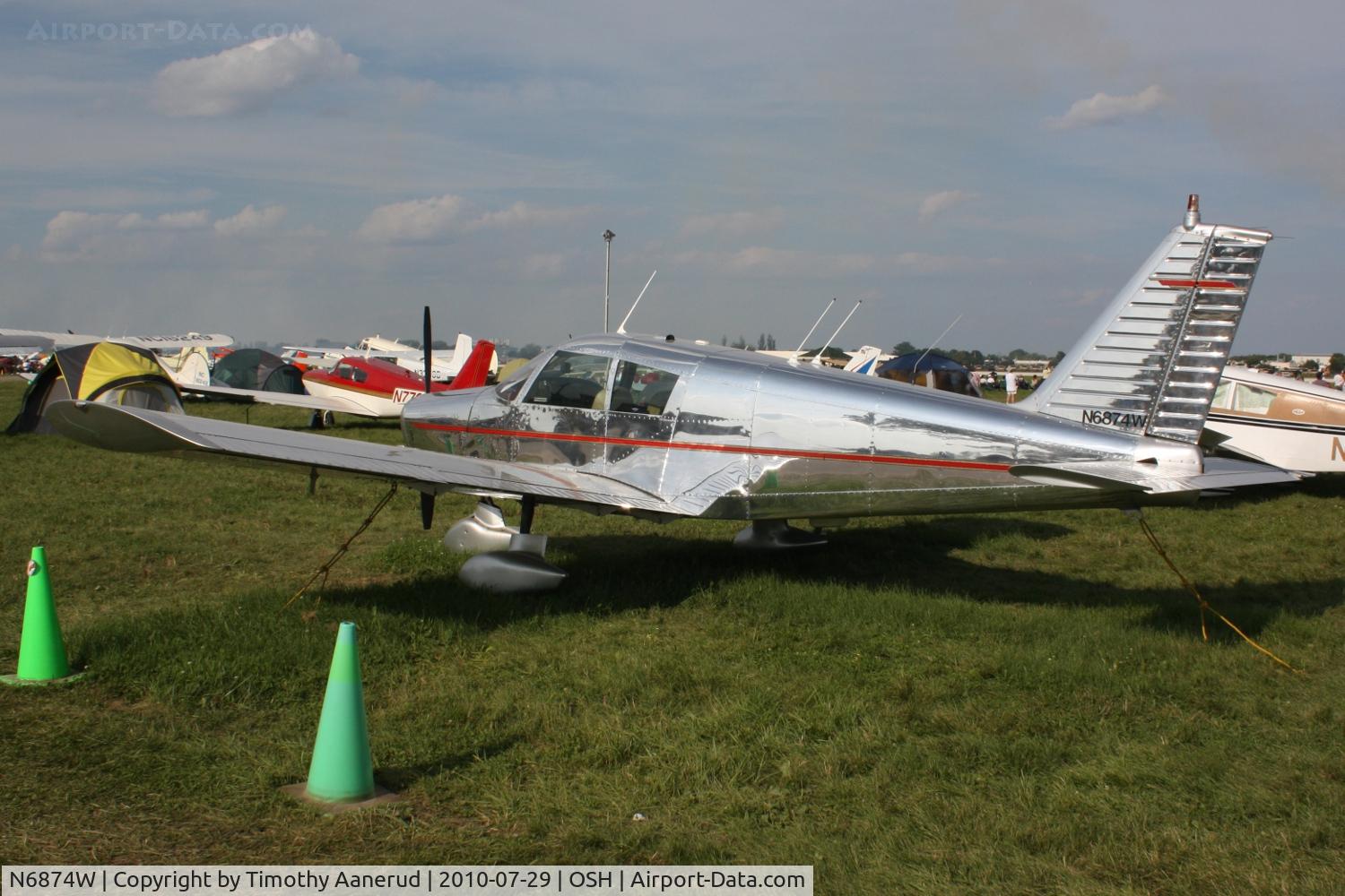 N6874W, 1965 Piper PA-28-140 Cherokee C/N 28-21030, 1965 Piper PA-28-140, c/n: 28-21030