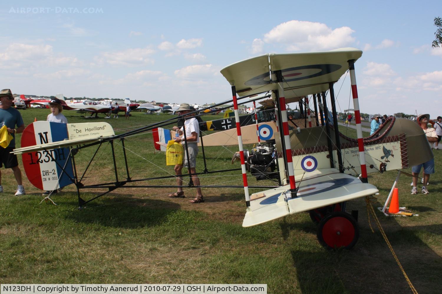 N123DH, Airco DH-2 Replica C/N 001, DH-2, c/n: 001, replica