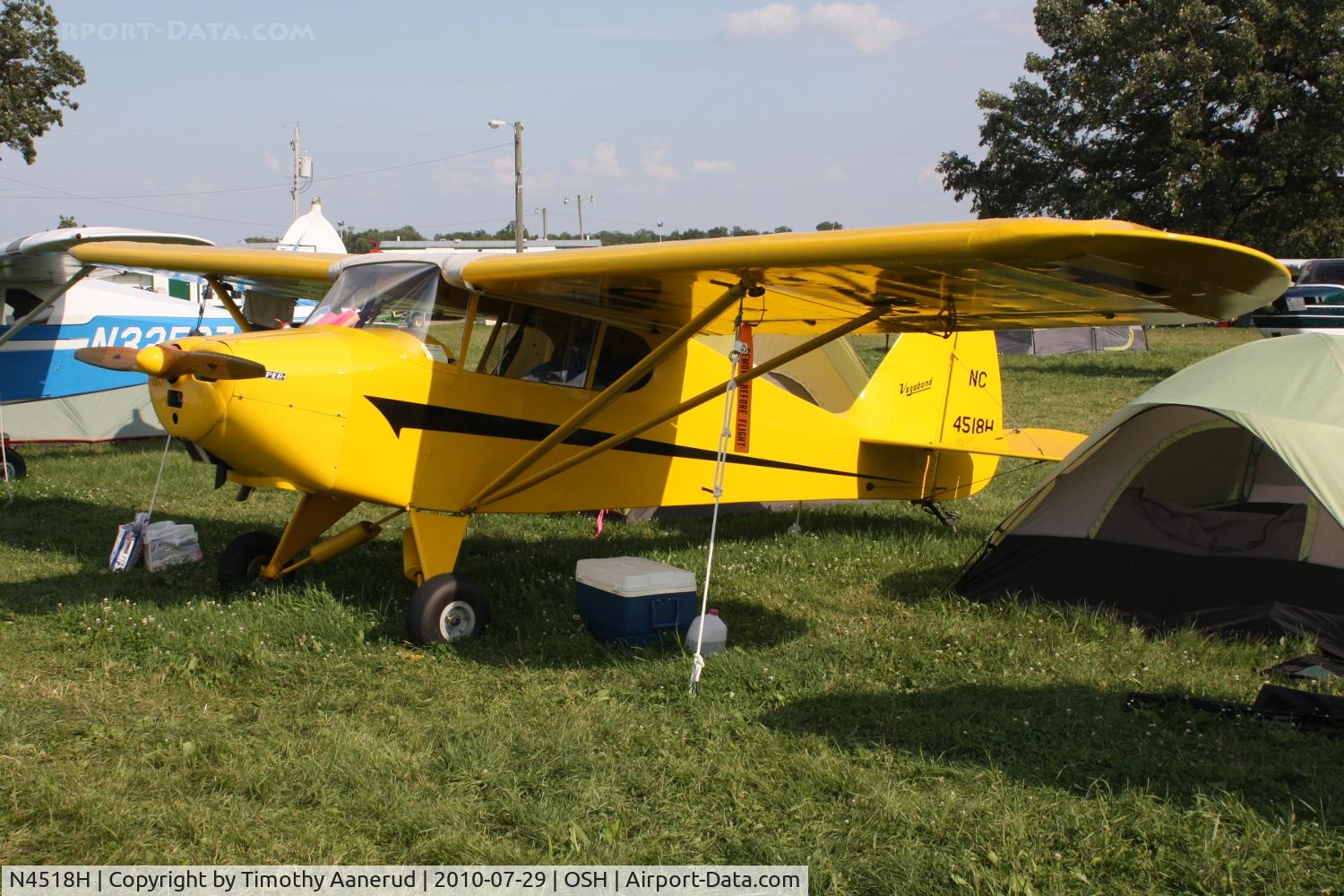 N4518H, 1948 Piper PA-15 Vagabond Vagabond C/N 15-292, Piper PA-15, c/n: 15292