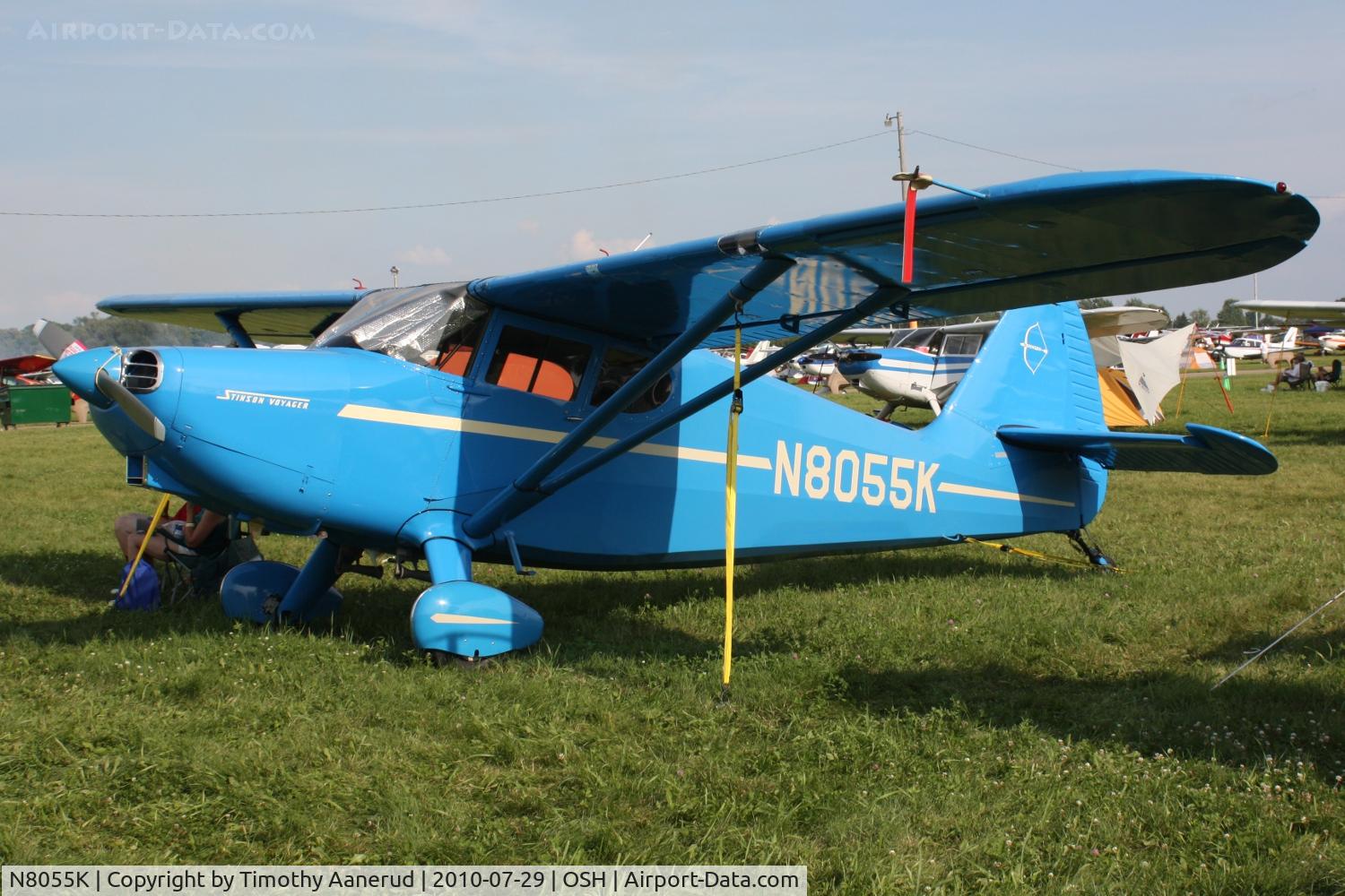 N8055K, 1947 Stinson 108-2 Voyager C/N 108-3055, 1947 Stinson 108-2, c/n: 108-3055