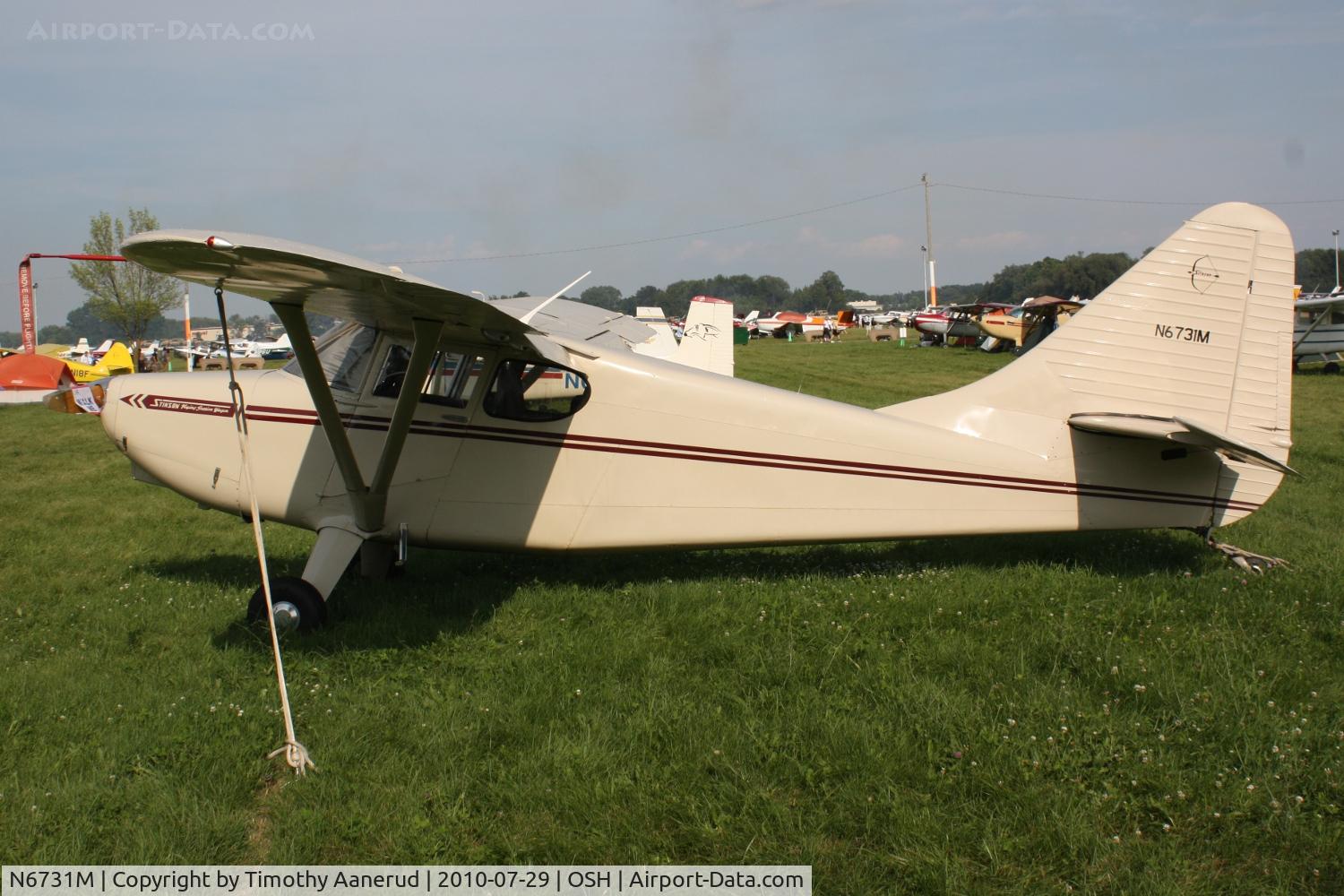 N6731M, 1949 Stinson 108-3 Voyager C/N 108-4731, 1949 Stinson 108-3, c/n: 108-4731