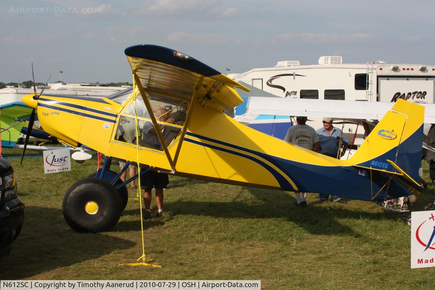 N612SC, 2005 Just Aircraft Escapade C/N JAESC0054, ESCAPADE, c/n: JAESC0054