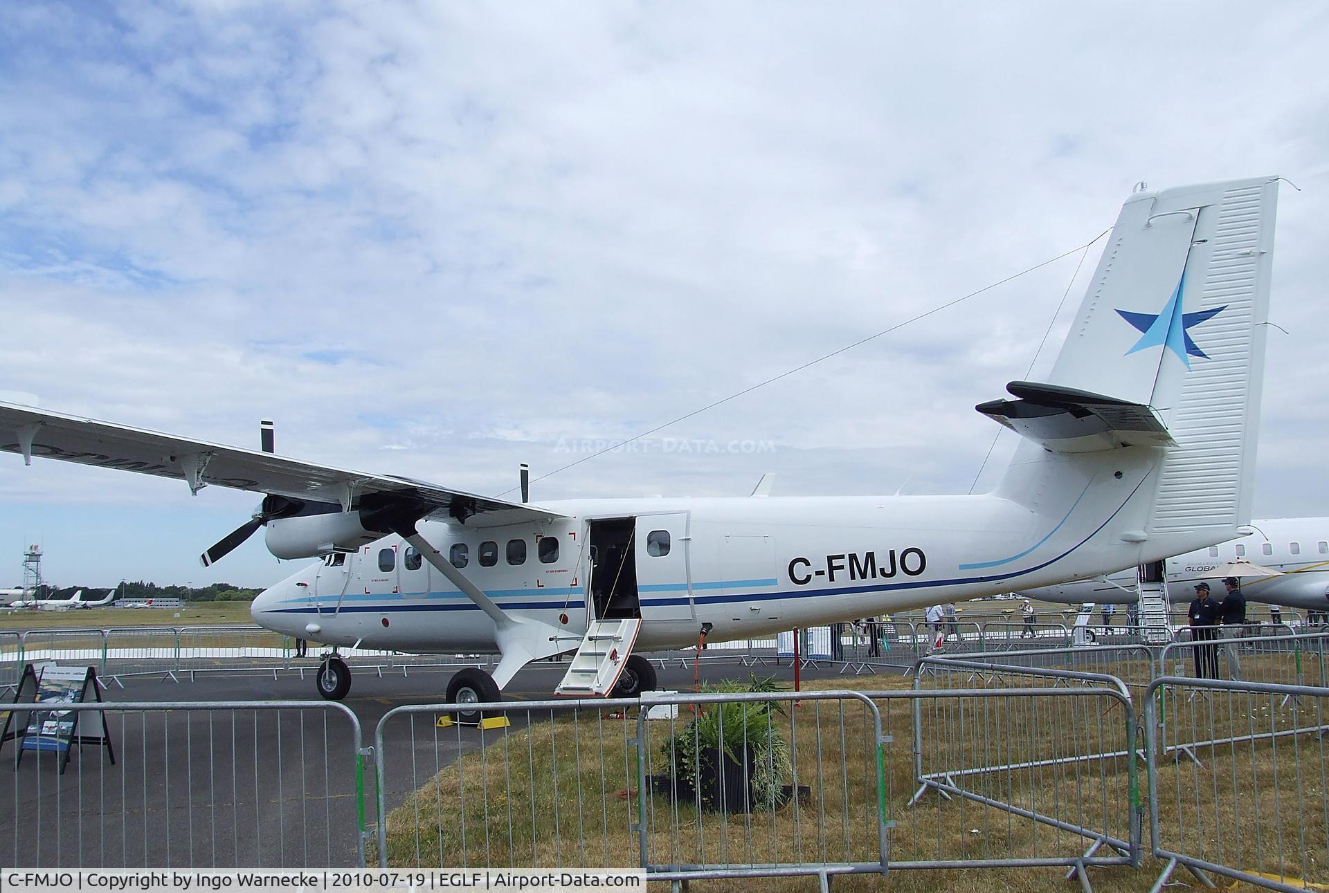 C-FMJO, 2010 Viking DHC-6-400 Twin Otter C/N 845, Viking Air (De Havilland Canada) DHC-6-400 Twin Otter at Farnborough International 2010