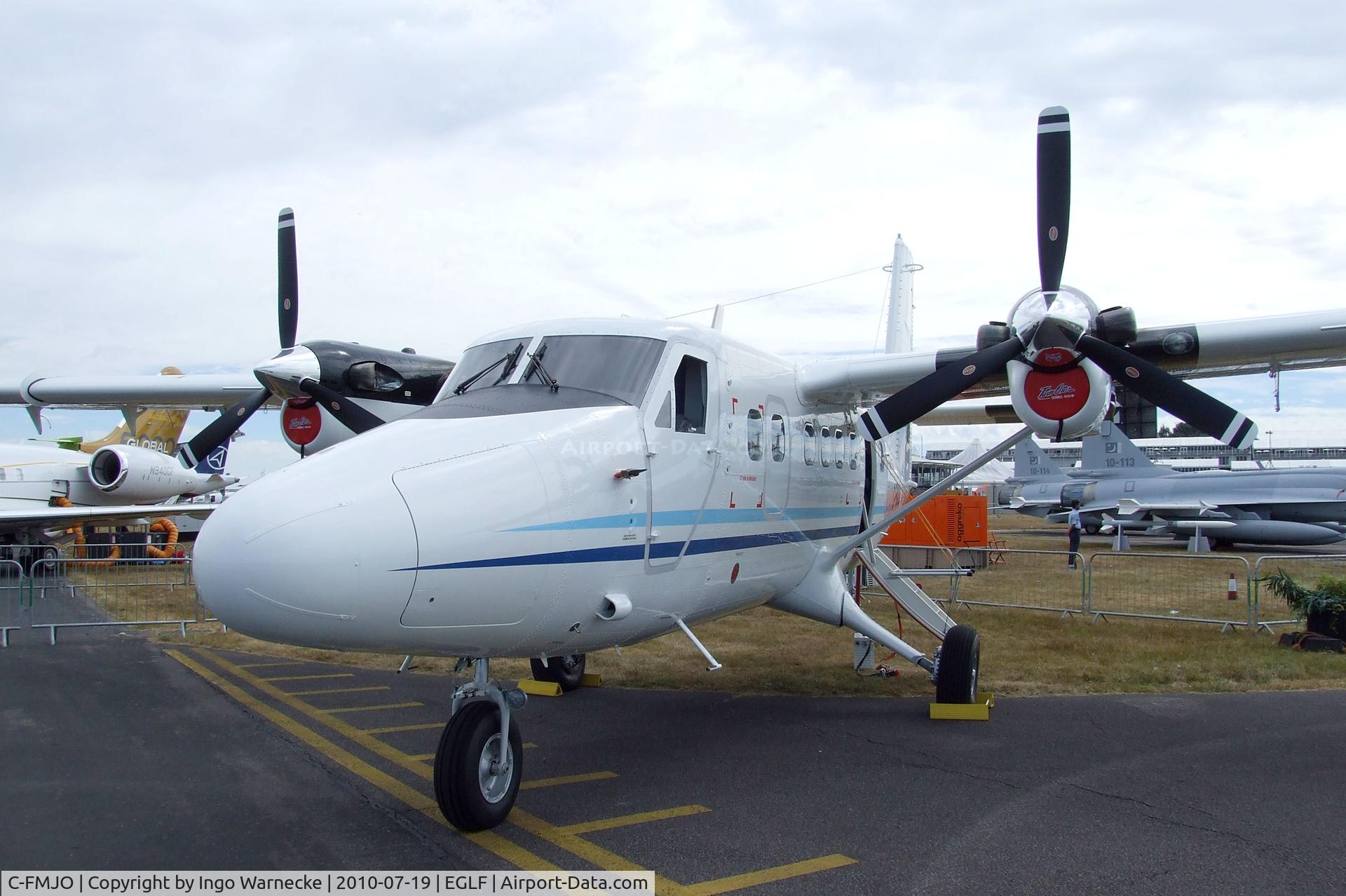 C-FMJO, 2010 Viking DHC-6-400 Twin Otter C/N 845, Viking Air (De Havilland Canada) DHC-6-400 Twin Otter at Farnborough International 2010