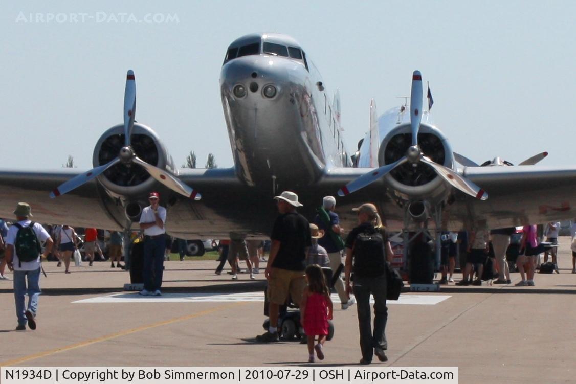 N1934D, 1935 Douglas DC-2-118B C/N 1368, Airventure 2010 - Oshkosh, Wisconsin