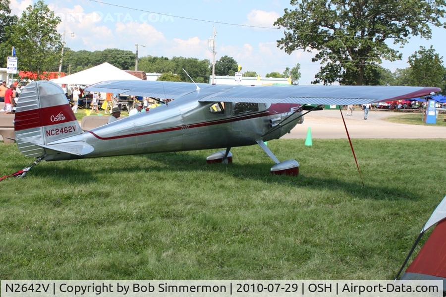 N2642V, 1948 Cessna 170 C/N 18152, Airventure 2010 - Oshkosh, Wisconsin