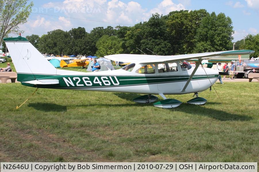 N2646U, 1963 Cessna 172D C/N 17250246, Airventure 2010 - Oshkosh, Wisconsin
