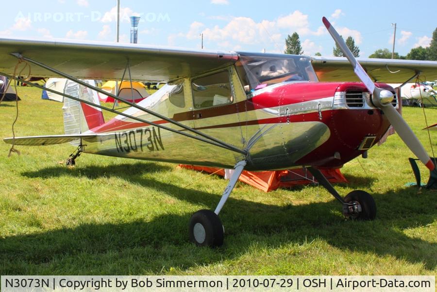 N3073N, 1947 Cessna 140 C/N 13331, Airventure 2010 - Oshkosh, Wisconsin