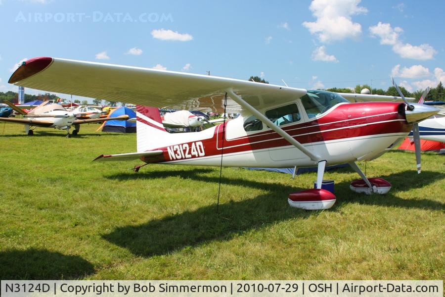 N3124D, 1955 Cessna 180 C/N 31922, Airventure 2010 - Oshkosh, Wisconsin