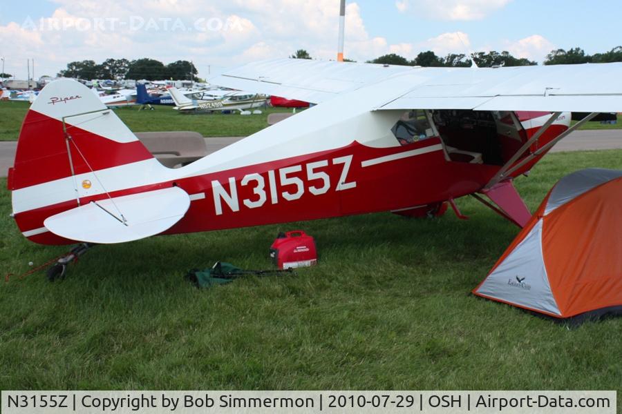 N3155Z, 1959 Piper PA-20-150 Pacer C/N 22-7102, Airventure 2010 - Oshkosh, Wisconsin