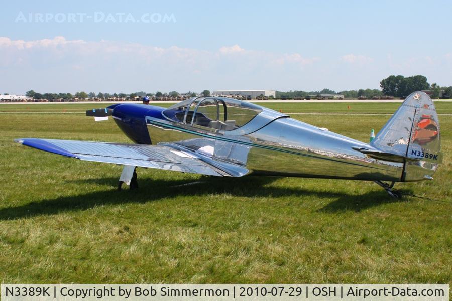 N3389K, 1946 Universal Globe GC-1B Swift C/N 1382, Airventure 2010 - Oshkosh, Wisconsin
