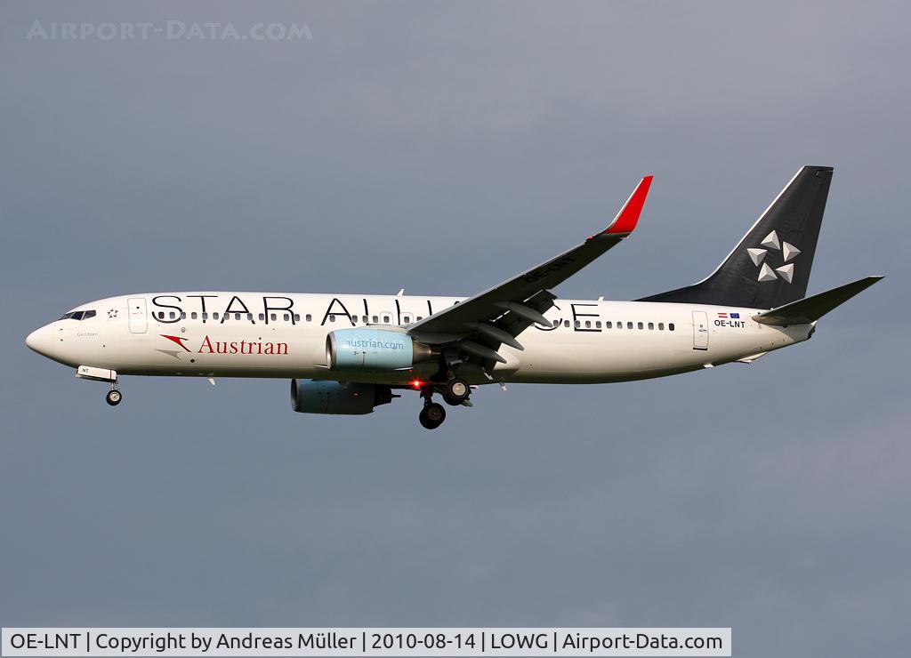 OE-LNT, 2006 Boeing 737-8Z9 C/N 33834, Star Alliance