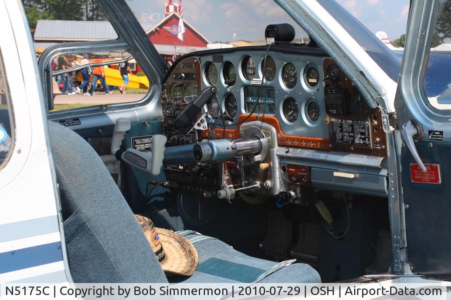 N5175C, 1950 Beech B35 C/N D-2400, Airventure 2010 - Oshkosh, Wisconsin