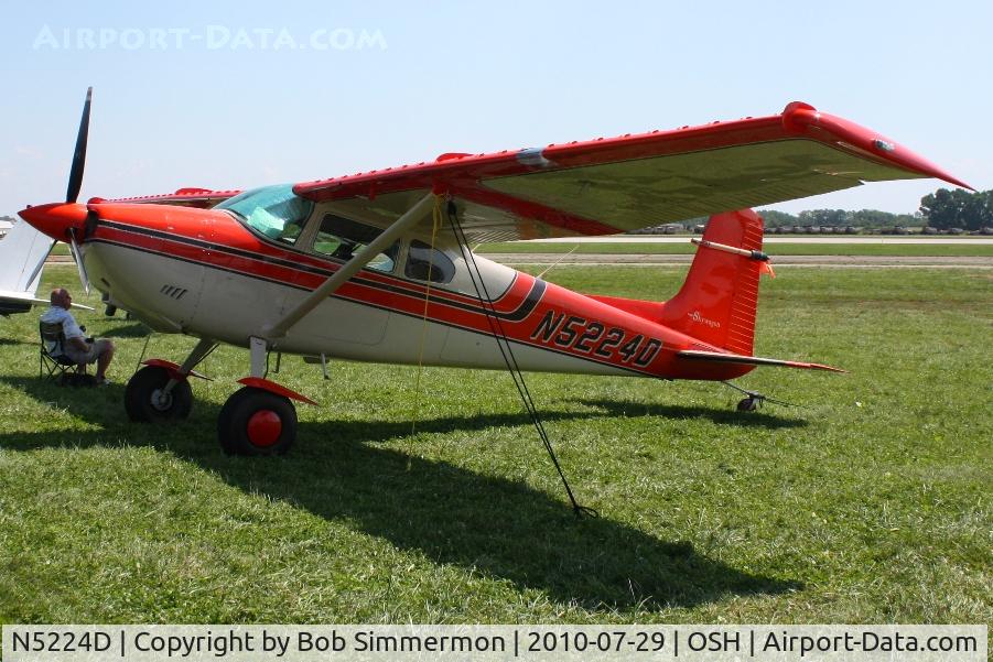 N5224D, 1957 Cessna 180A C/N 50122, Airventure 2010 - Oshkosh, Wisconsin