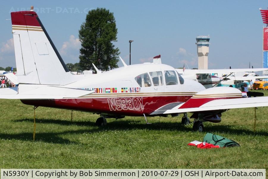 N5930Y, 1965 Piper PA-23-250 Aztec C/N 27-3091, Airventure 2010 - Oshkosh, Wisconsin