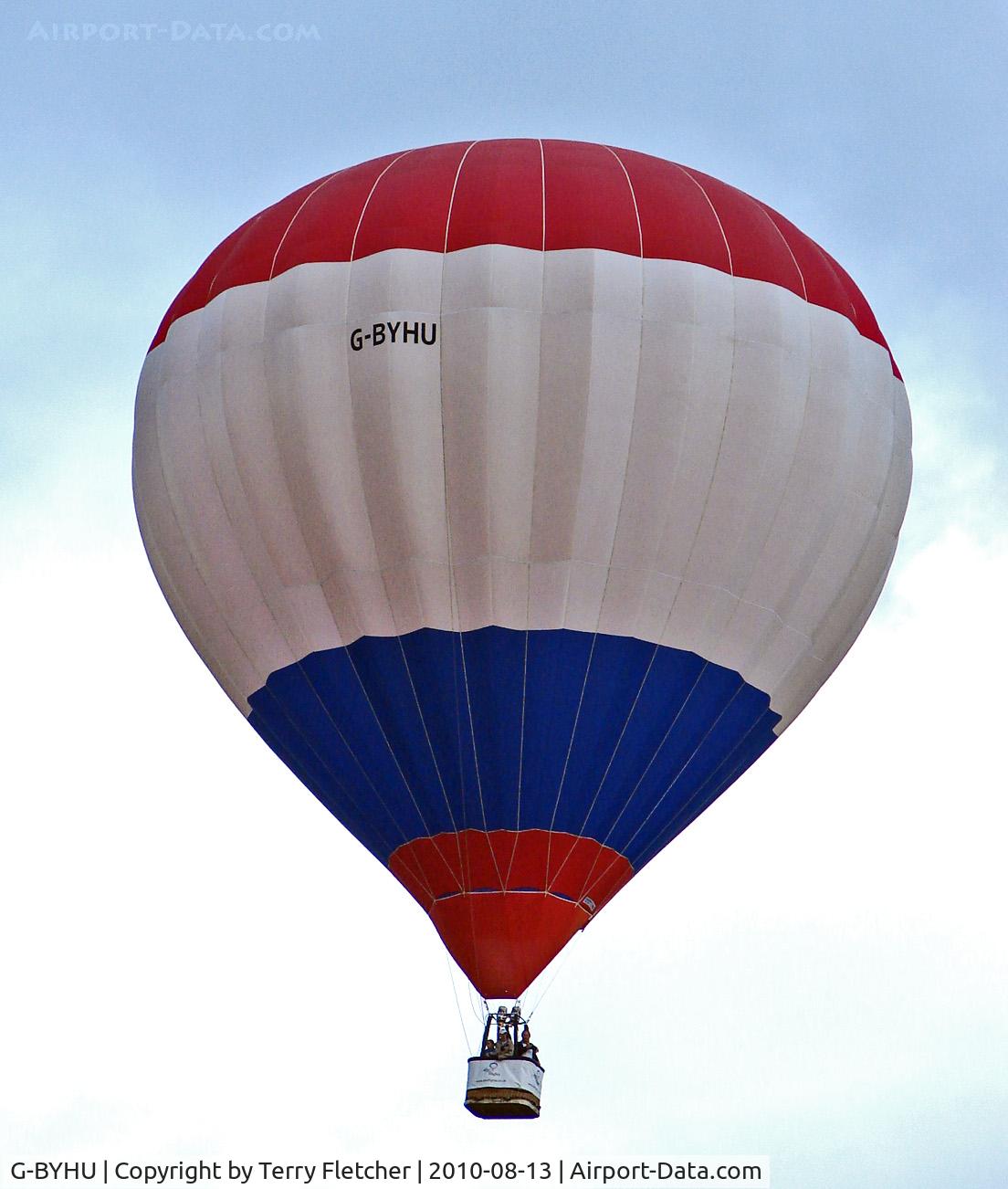 G-BYHU, 1999 Cameron Balloons N-105 C/N 4567, 1999 Cameron Balloons Ltd CAMERON N-105, c/n: 4567 at 2010 Bristol Balloon Fiesta