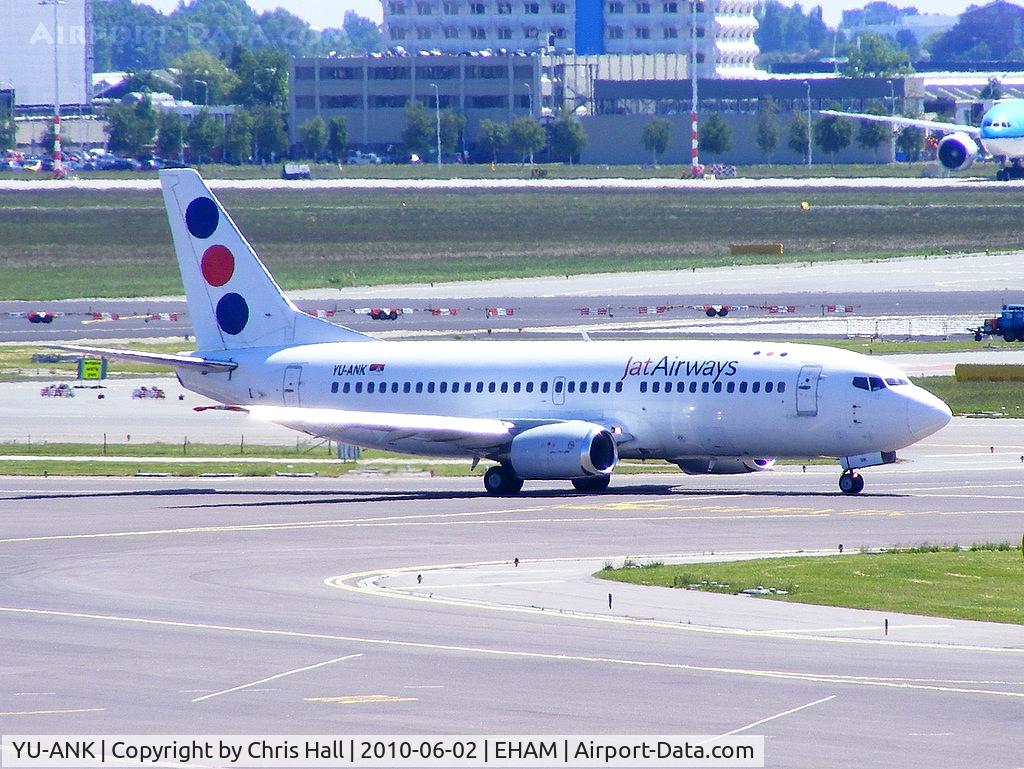 YU-ANK, 1986 Boeing 737-3H9 C/N 23715/1310, JAT Airways