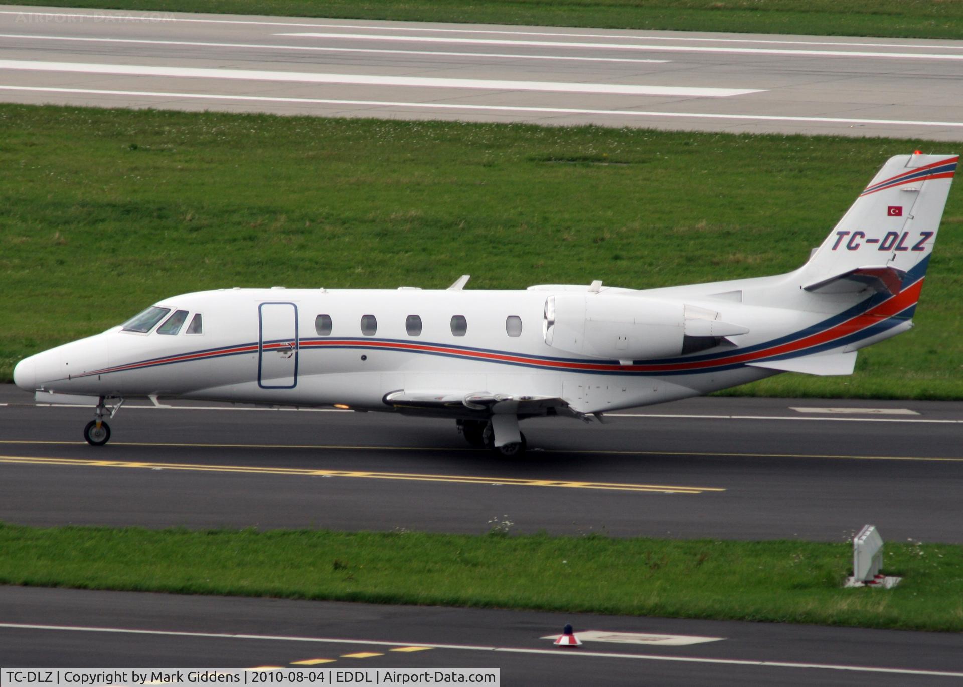 TC-DLZ, 2008 Cessna 560XLS Citation Excel C/N 560-5824, Cessna Citation 560XL Excel 560-5824
Dusseldorf 4th August 2010