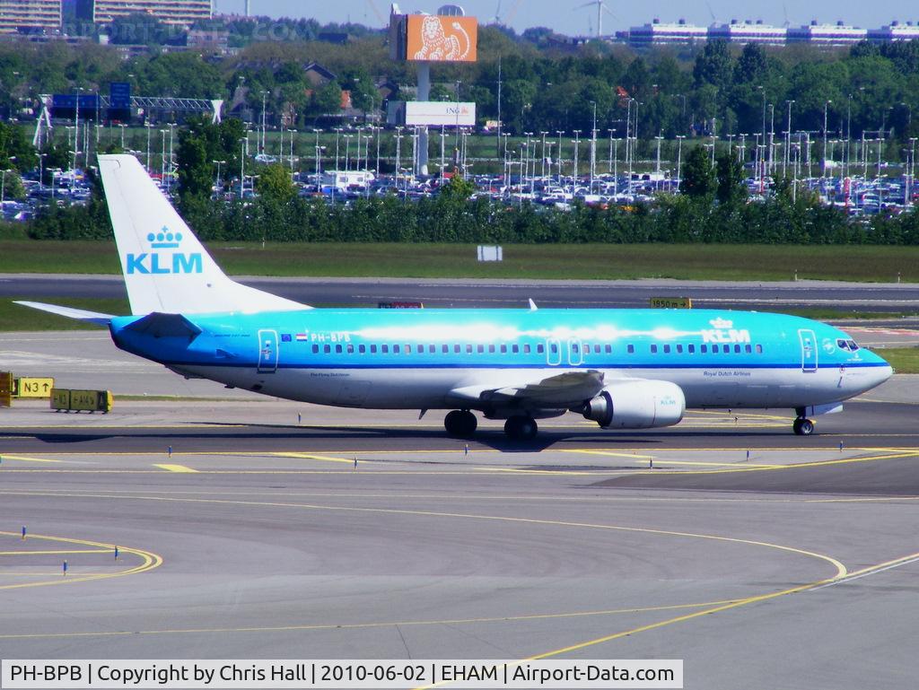 PH-BPB, 1989 Boeing 737-4Y0 C/N 24344, KLM Royal Dutch Airlines