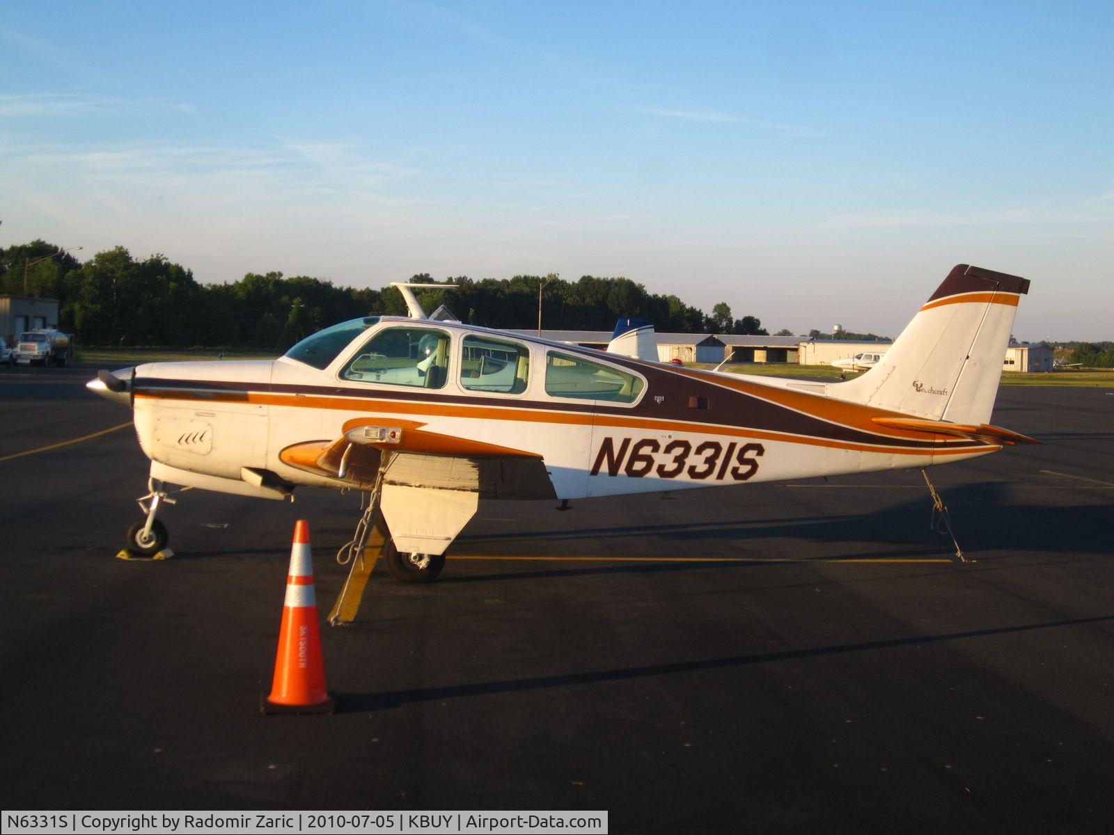 N6331S, 1975 Beech F33A Bonanza C/N CE-618, My new bird...