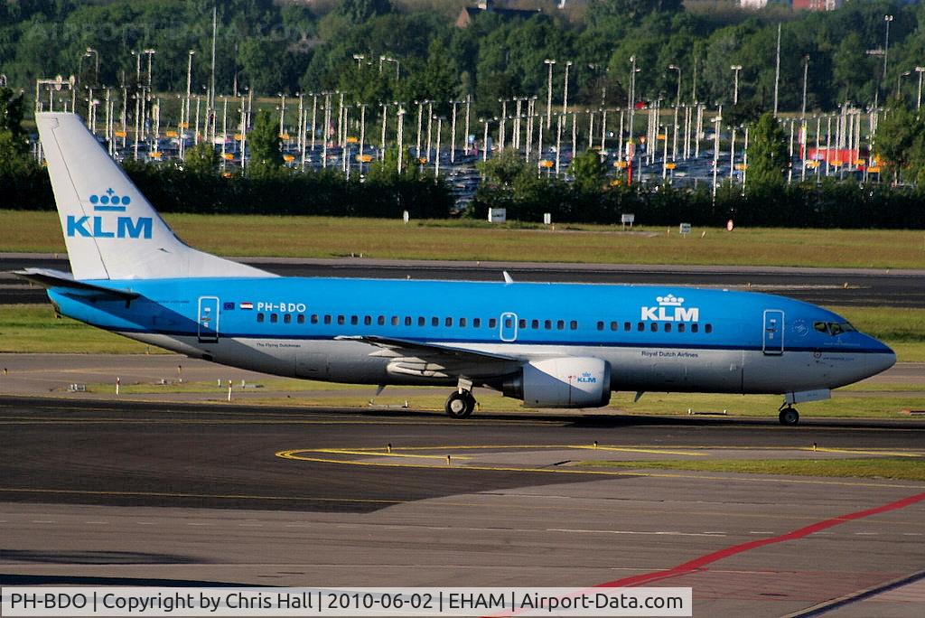PH-BDO, 1988 Boeing 737-306 C/N 24262, KLM Royal Dutch Airlines