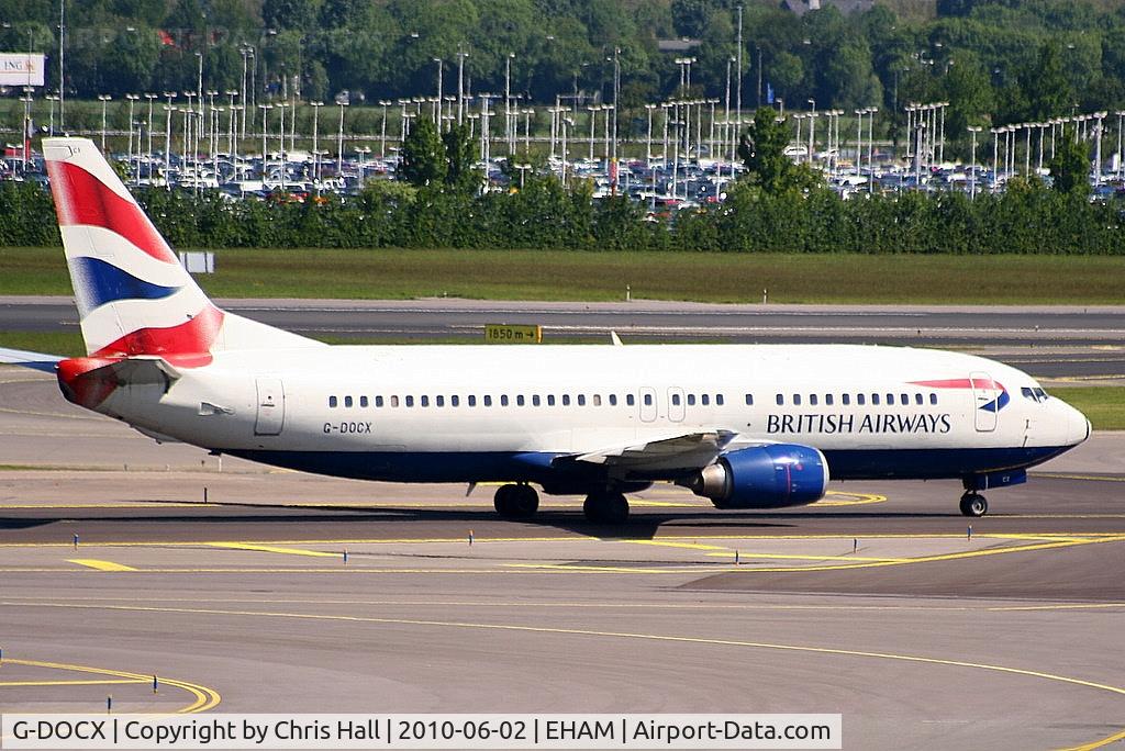 G-DOCX, 1993 Boeing 737-436 C/N 25857, British Airways