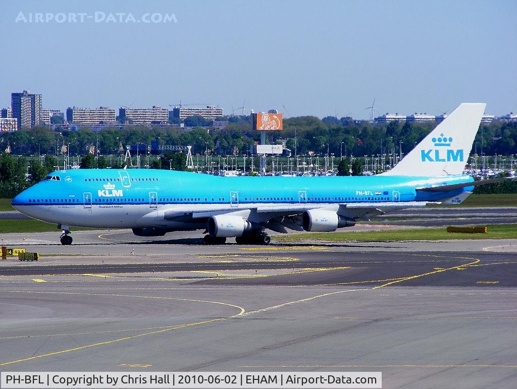 PH-BFL, 1991 Boeing 747-406 C/N 25356, KLM Royal Dutch Airlines