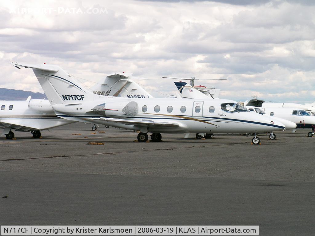 N717CF, 1998 Raytheon Aircraft Company 400A C/N RK-177, Parked in Vegas.