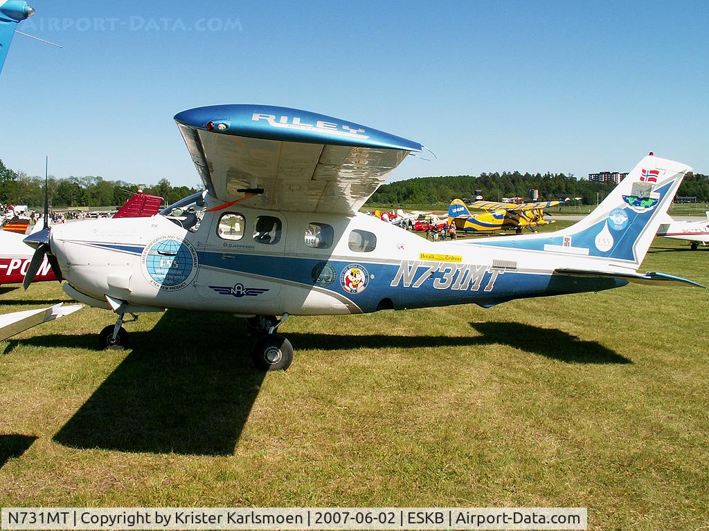 N731MT, 1980 Cessna P210N Pressurised Centurion C/N P21000497, This Centurion is based in Norway.