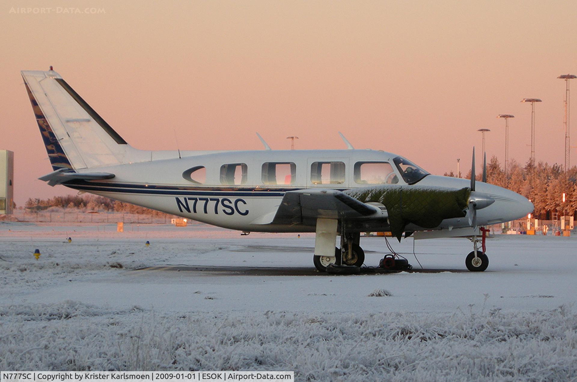 N777SC, 1969 Piper PA-31-310 Navajo C/N 31-596, Based and for sale in Sweden.