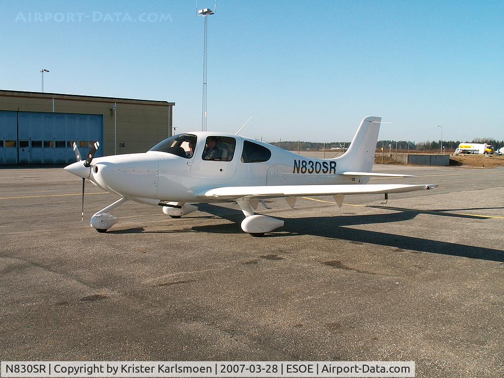 N830SR, 2007 Cirrus SR20 G2 C/N 1773, This is now SE-LYP.