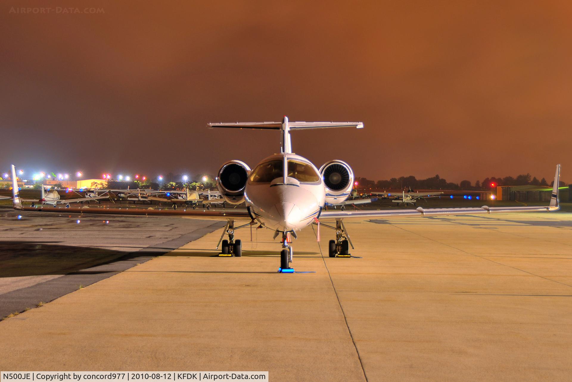 N500JE, 1994 Learjet Inc 31A C/N 088, Seen at KFDK on 8/12/2010