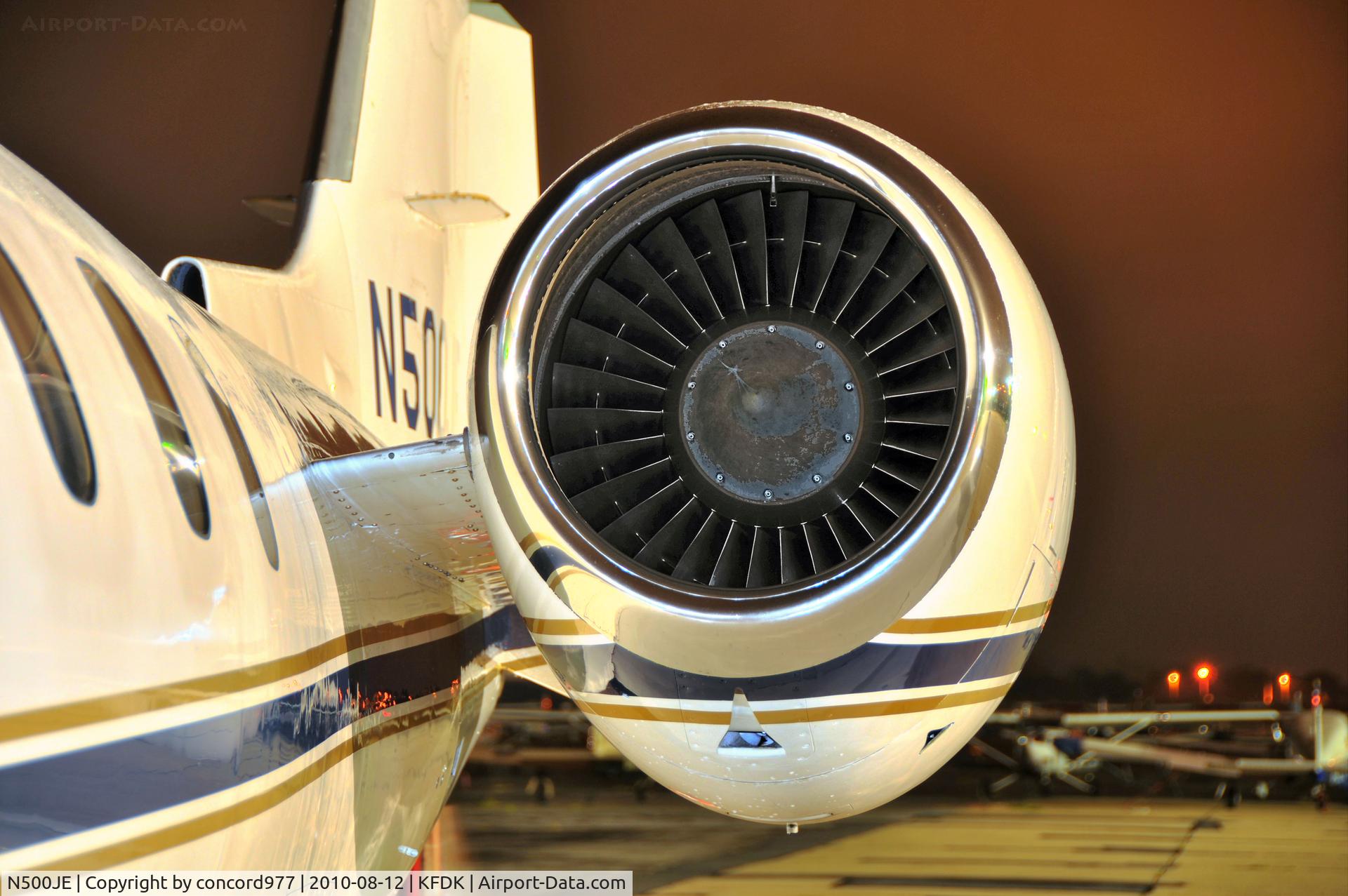 N500JE, 1994 Learjet Inc 31A C/N 088, Seen at KFDK on 8/12/2010