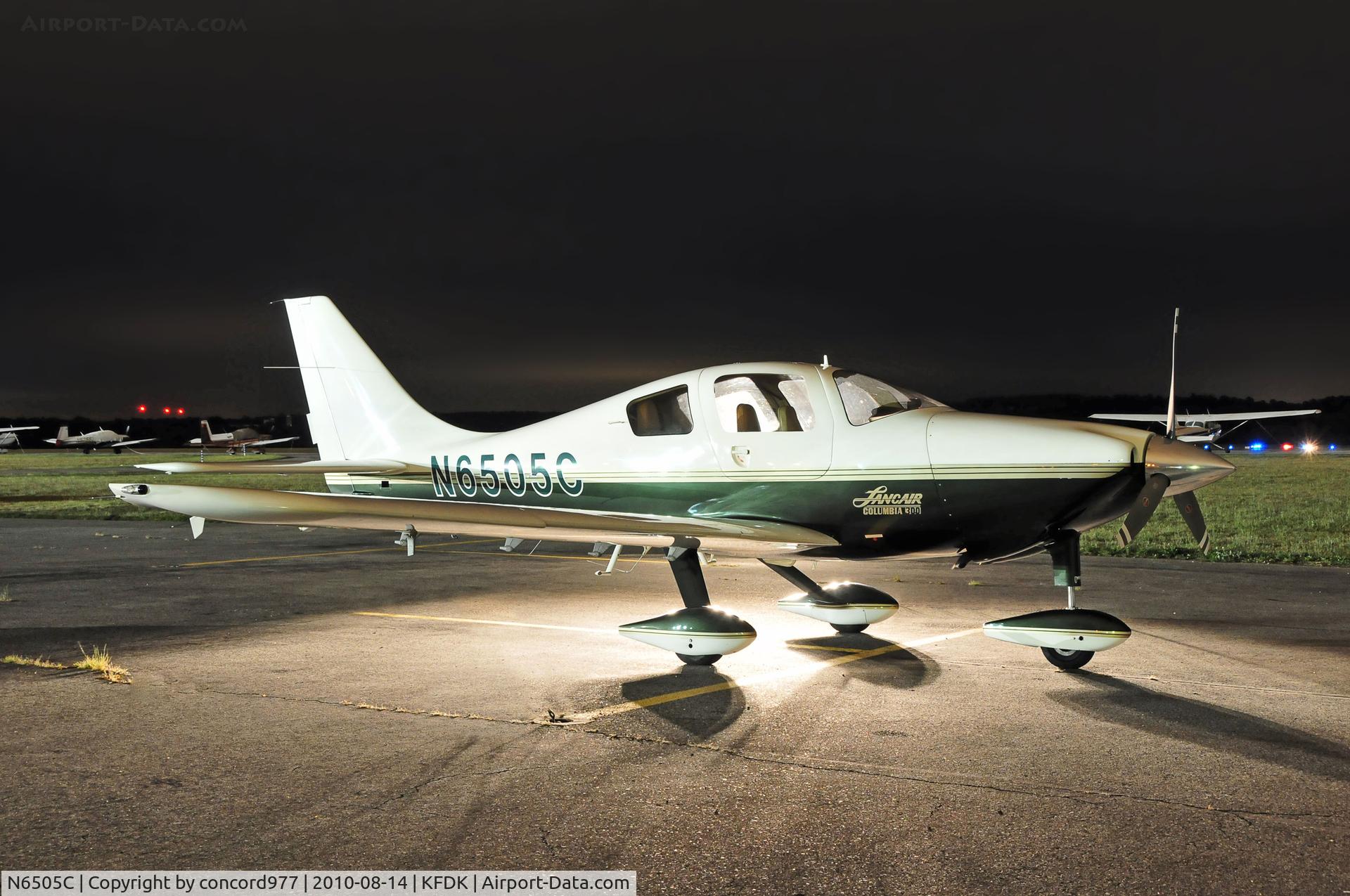 N6505C, 2003 Lancair LC-40-550FG C/N 40066, Seen at KFDK on 8/14/2010