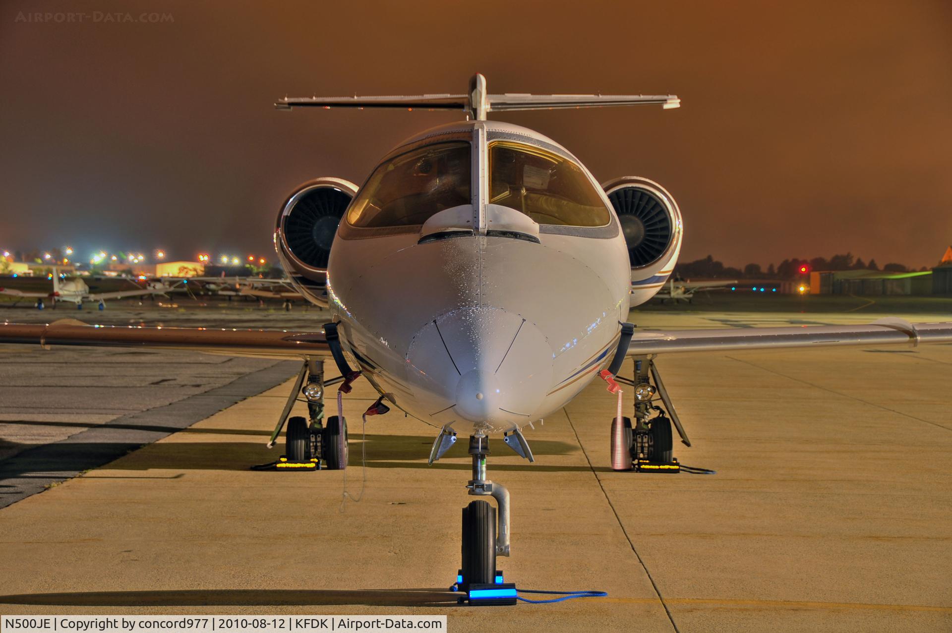 N500JE, 1994 Learjet Inc 31A C/N 088, Seen at KFDK on 8/12/2010