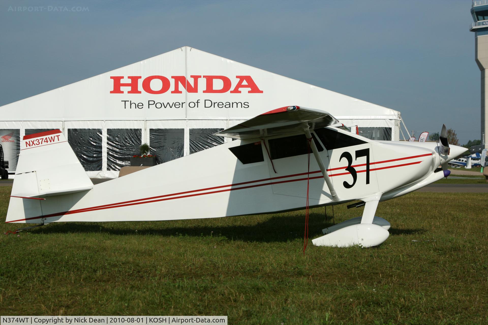 N374WT, 2003 Wittman W-10 Tailwind C/N 168, KOSH