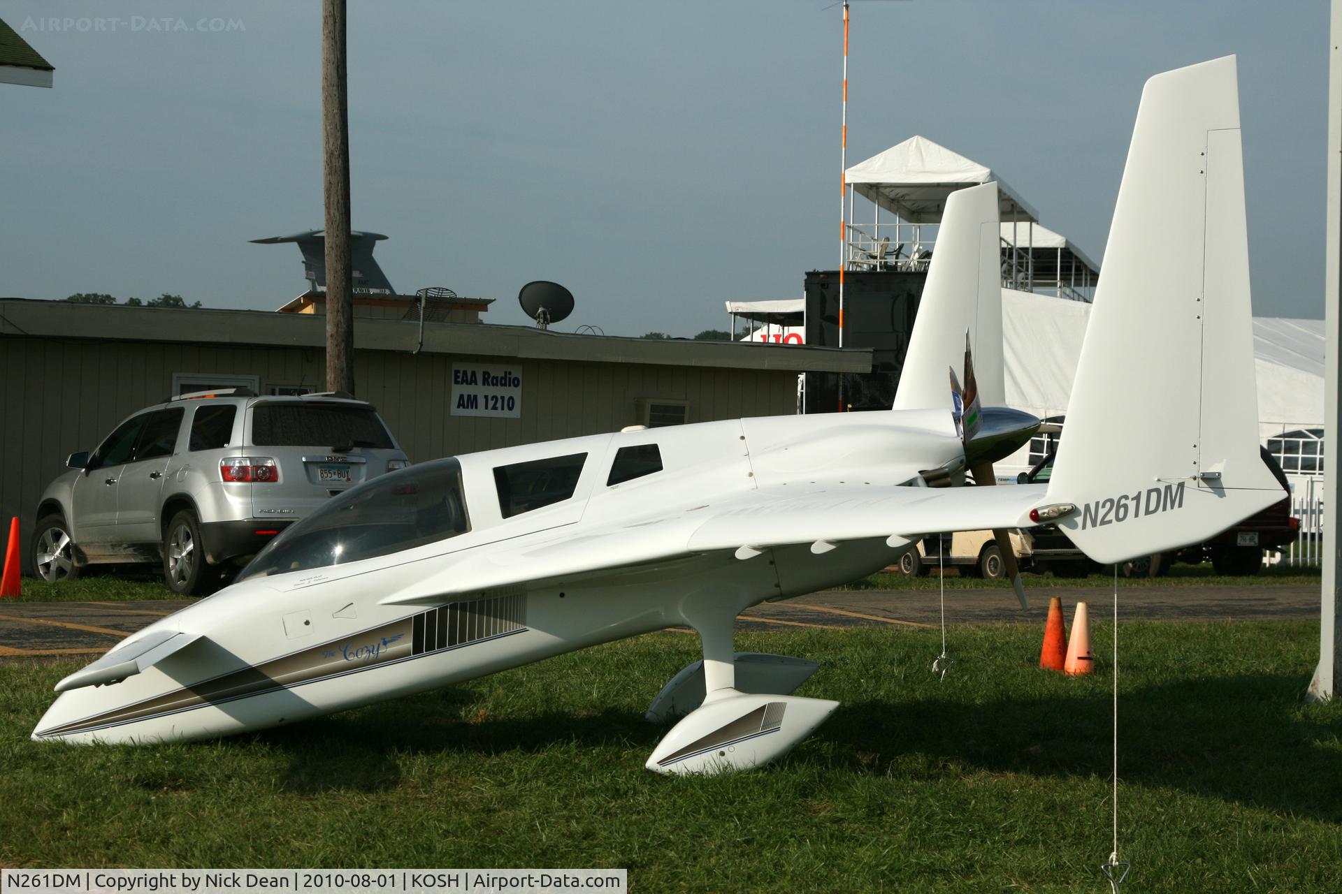 N261DM, 1989 Co-Z Cozy C/N 379, KOSH