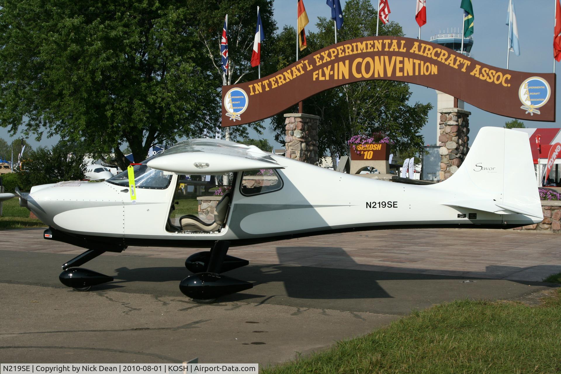 N219SE, Christiansen Christian John SAVOR C/N SE-001, KOSH