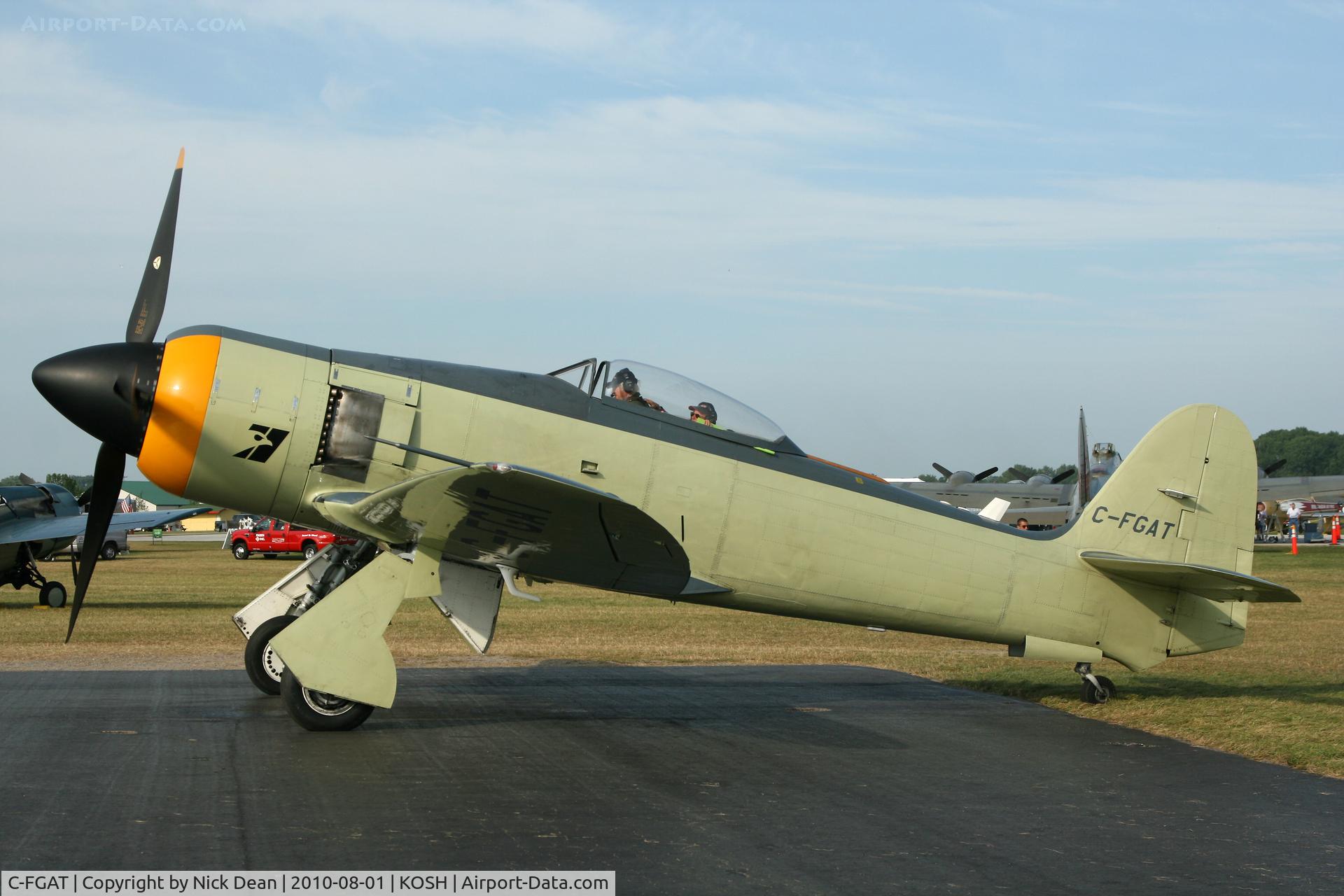 C-FGAT, 1957 Hawker Sea Fury T.20S C/N 41H/623282, KOSH