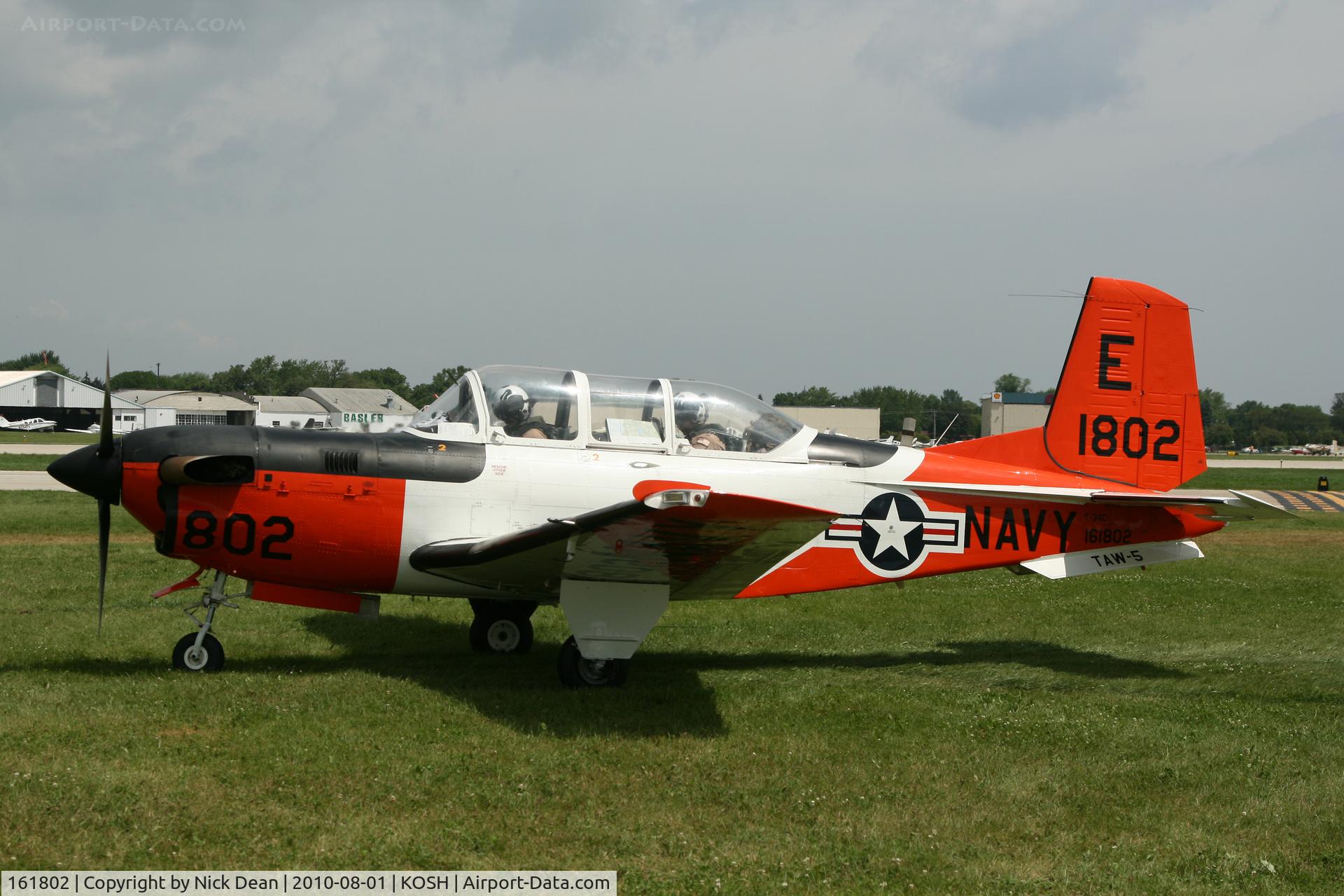 161802, Beech T-34C Turbo Mentor C/N GL-197, KOSH
