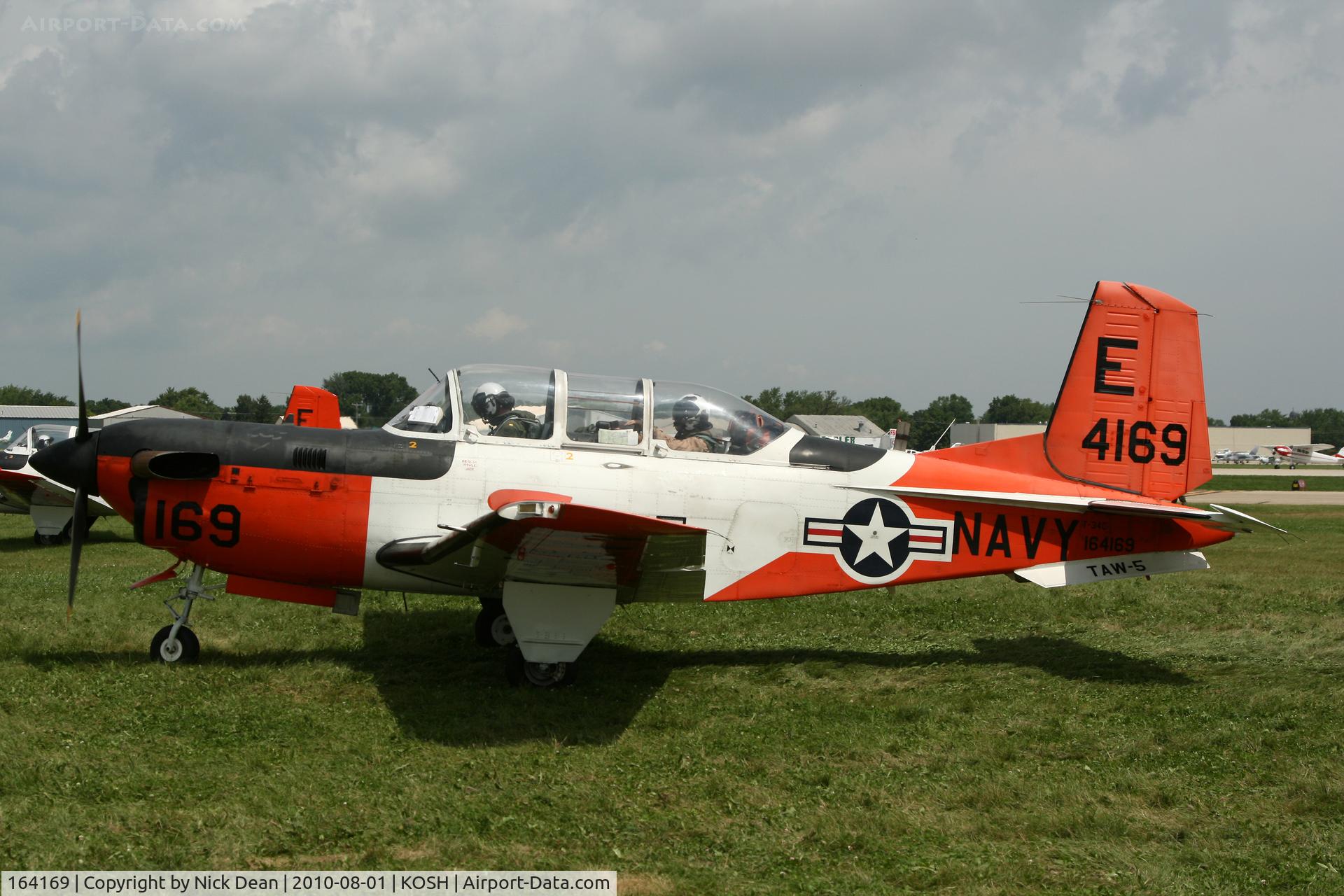 164169, Beech T-34C Turbo Mentor C/N GL-349, KOSH