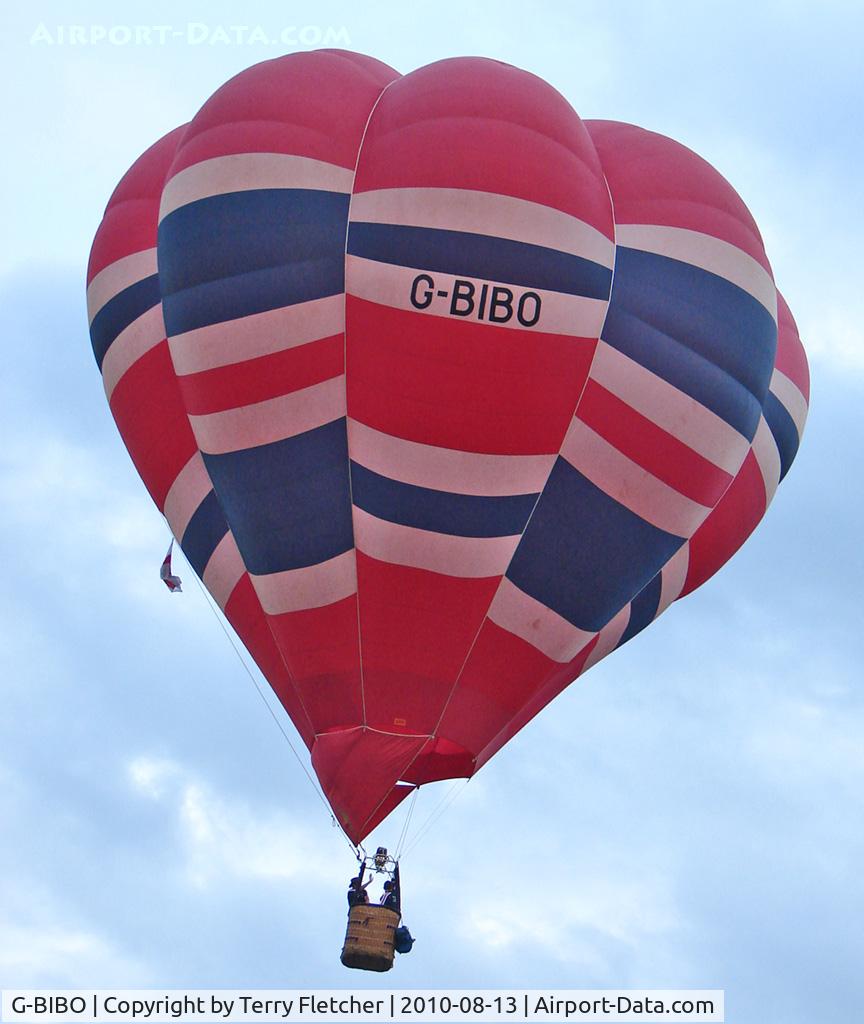 G-BIBO, 1980 Cameron Balloons V-65 C/N 667, 1980 Cameron Balloons Ltd CAMERON V-65, c/n: 667 at 2010 Bristol Balloon Fiesta